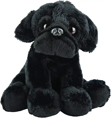 Yomiko Classics Dogs Plush Toy Small Black Pug • £13.72