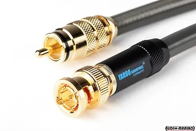 £75 • Buy QED Silver Reference Digital  Coaxial - 2 Cable Set For Linn Karik Numerik 0.75m