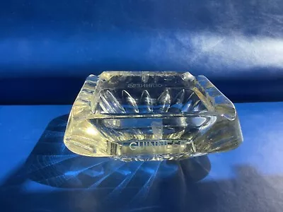 £9.99 • Buy Rare Vintage Guinness Cut Glass Ashtray