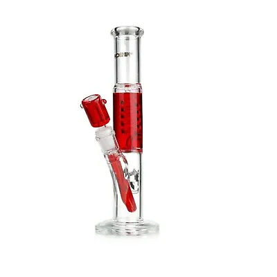 Freezable Bong Water Pipe Freezable Red Liquid Coil 12  Stright Phoenix 2022  • $95