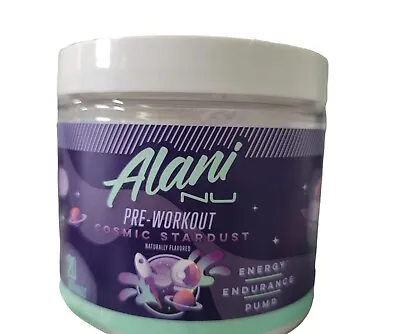 Alani Nu Pre-Workout Powder Cosmic Stardust Energy 20 Servings 7.05 Oz EXP:2025 • $14.99