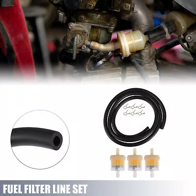 1 Set Motorcycle Fuel Line Fuel Filters For CRF50 70 90 150CC ATV Moped Black • $9.35