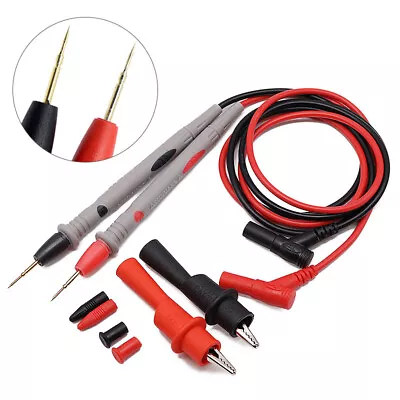 Multimeter Test Leads Probe Measuring Pin Needle Tip Digital Multi Meter T-W_ • $8.29