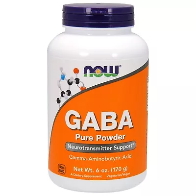 NOW Foods GABA 500 Mg 6 Oz Powder • $14.39