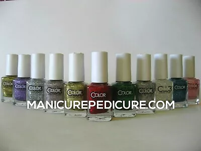 Color Club Polish Glitter **DISCOUNT ON SHIPPING OVERSEA*MANICUREPEDICURE.COM • $5.49