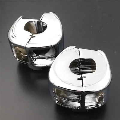 Chrome Switch Housing Cover For Harly Sportster Dyna Softail V-Rod 2002-2010 • $20.27