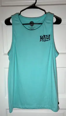 Maui And Sons Tank Top Large Teal • $7.99