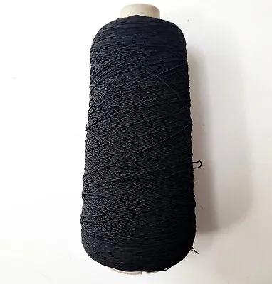 £19.99 • Buy QUALITY Black Shirring ELASTIC Thin Elastic Large Roll Opened