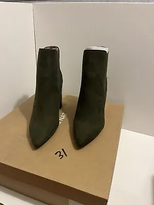 Matt & Nat Boots | FRAN Vegan High Heeled Chelsea Boots Olive – Womens • $65