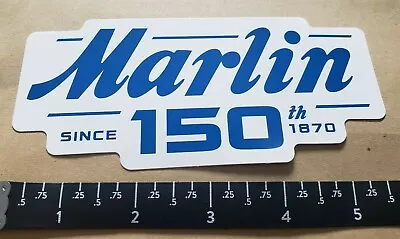 Marlin Rifle Gun 150 Years Since 1870 Vinyl Decal Sticker OEM Original  • $4.99