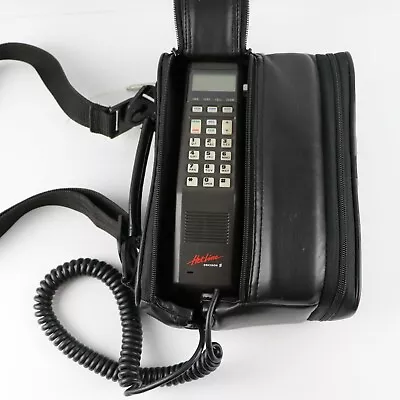 $55.85 • Buy Vintage Ericsson Hotline THC46 Mobile Car Phone Cell & Carrying Case Type 2112