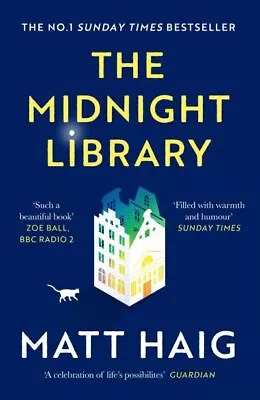 The Midnight Library By Matt Haig (Paperback / Softback) FREE Shipping Save £s • £3.06