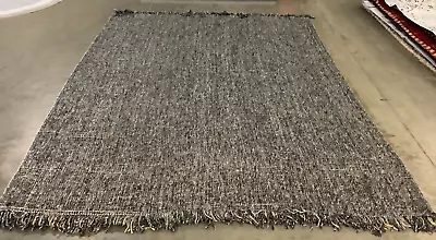 CHARCOAL / NATURAL 8' X 10' Flaw In Rug Reduced Price 1172664701 NF826H-8 • $205