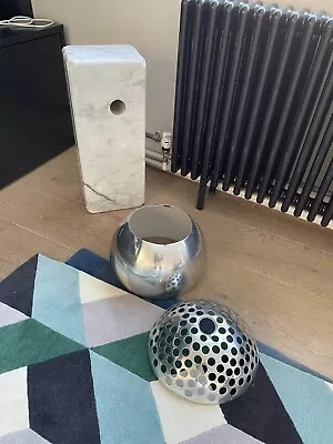 £400 • Buy Acro Lamp Conran Store! Marble And Lamp Shade Part ONLY.