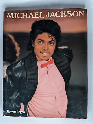 Michael Jackson By Stewart Regan - VINTAGE 1984 1st ED.  Coffee Table Book • $14.99