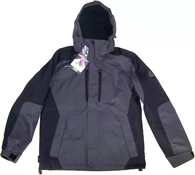 ZeroXposur Mens Size Small  Midweight Winter Jacket NWT   Slate & Black • $56.99