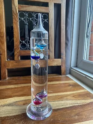 28cm Tall Free Standing Galileo Thermometer • £12.50