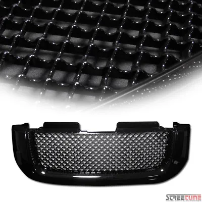 For 02-08 GMC Envoy Blk Bentley Mesh Front Hood Bumper Grill Grille Replacement • $81