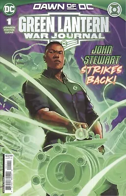 Green Lantern War Journal #1 Cover A Taj Tenfold Vf/nm Dc Hohc 2023 • $3.39