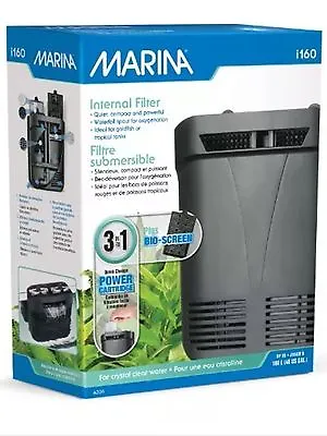 Marina Internal Filter I160 For Aquariums 160 L (40 US Gal.) A306 • £24.99