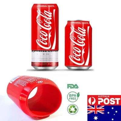 Hide A Beer Can Cover Sleeve 375ml Aus Size New Silicone Coke Case Stubby Cooler • $9.99