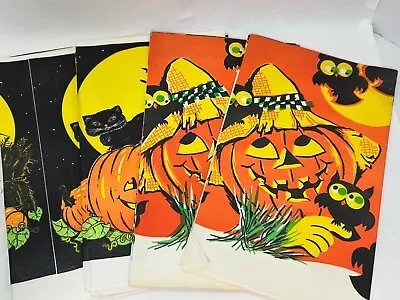 Vintage Halloween Paper Tablecloths Used *READ* • $23