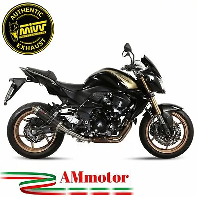 Mivv Kawasaki Z 750 R 2011 Exhaust Motorcycle Slip-On Silencer Gp Carbon • $397.51