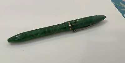 VTG Eagle Fountain Pen Green With 14k Nib • $49.99