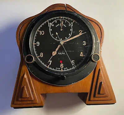 Ww2 Raf 'time Of Trip' Clock (6a/676 - Dated 1938) • £995