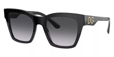 Dolce & Gabbana Women's 53mm Black Sunglasses DG4384F-501-8G-53 • $94.99