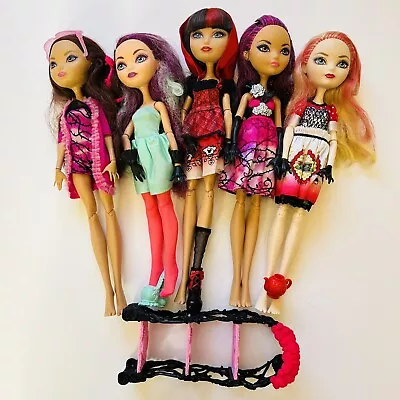 Ever After High Doll Bundle Of 5 Lot Cerise Madeline Briar Apple White As Is • $33.48