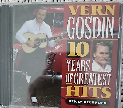 10 Years Of Greatest Hits: Newly Recorded By Vern Gosdin (CD Aug-1990... • $5.51