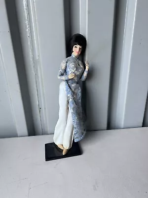 VINTAGE BUPBE BACH TUYET VIETNAMESE DOLL -1960’s-14” • $19.99