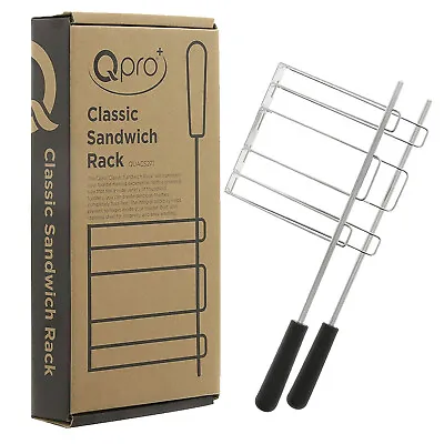£7.59 • Buy Qpro Sandwich Toasting Cage Rack For Dualit Classic 2, 3, 4 & 6 Slice Toasters