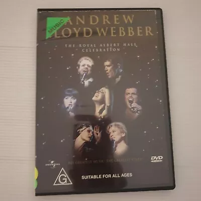 Andrew Lloyd Webber The Royal Albert Hall Celebration DVD Region 4 Ex Rental  • £5.52