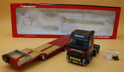 Tematoys 1:50 119835 Volvo FH12 With Lowloader - MAMMOET Boxed Diecast Model • £149.99