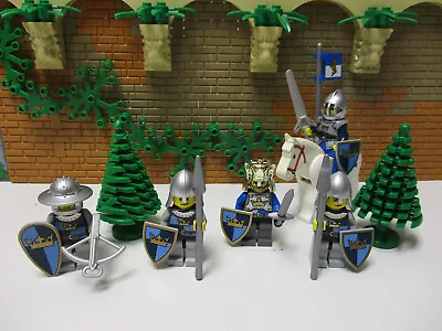 (B6/28) 5 LEGO Knight Fantasy Era Knight Kingdom Castle Knight Castle Horse 7094 • $125.62