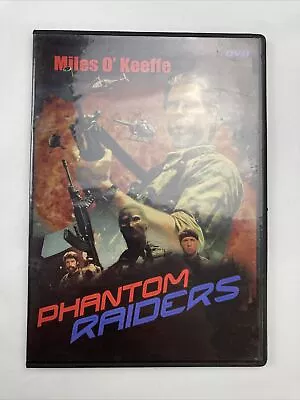 Phantom Raiders [DVD] 1988 Miles O’Keeffe Slim DVD Case • $3