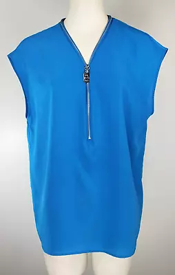 Michael Kors Top - Size L - Blue - Zipper • $14.99