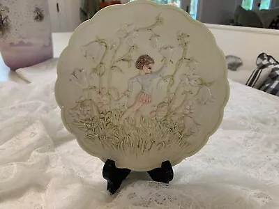Andrea- Winterthur J. Willfred Flower Fairy Plate 6.5  Slight Nick On Back • $6