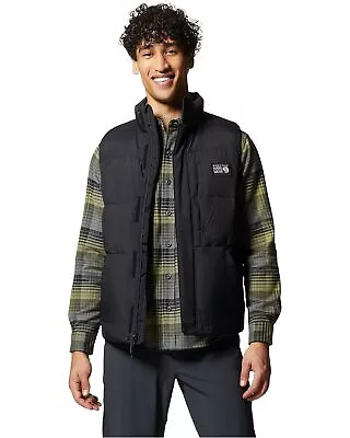 Mountain Hardwear Black Nevadan™ Down Vest Men Vests • $238.79