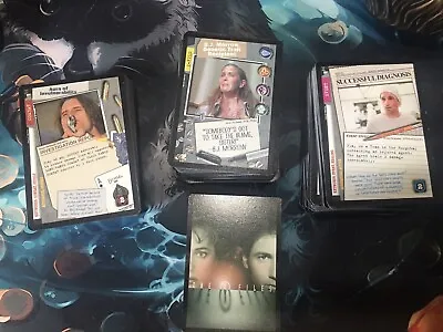 X Files Ccg Premiere Set With Ultra Rares Three Cards From 2nd Edition • $150