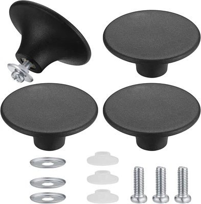 £6.42 • Buy 4 Pcs Pot Lid Knobs, Universal Pot Lid Handle Covers, Kitchen Cookware Pan Lid 