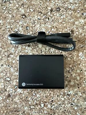 Samsung T5 1000GB External (MU-PA1T0B/AM) Portable SSD • $55