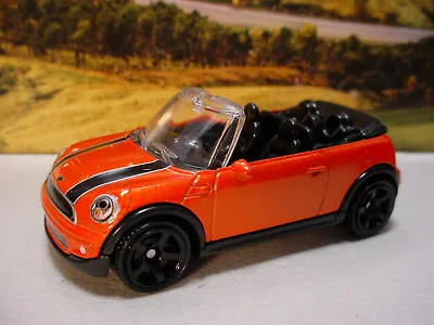 2024 BRITISH ROADWAYS Design 2010 MINI COOPER S CABRIO ☆ Orange☆Matchbox LOOSE • $3.69