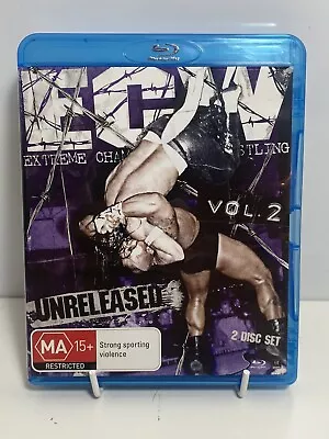 ECW Wrestling Unreleased Volume 2 Bluray 2 Disc 2013 Region B • $10.06