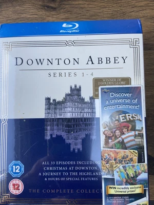 £4.99 • Buy Downtown Abbey Series 1-4 Blu Ray BNIB 