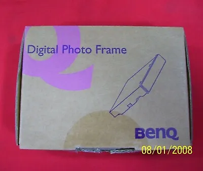 Benq Digital Photo Frame Picture Fp791 Lcd Monitor 4-in-1 Media Card Reader • $52.05