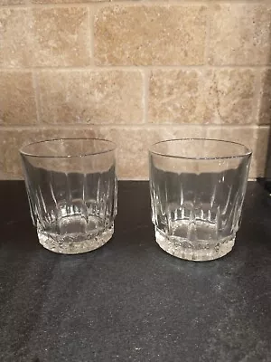 Set Of 2 Vintage Arcoroc France Old Fashioned Whiskey Low High Ball Glass • $13.99