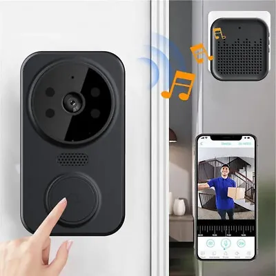 Ring Doorbell Camera Wireless Smart WiFi Intercom Video Security Door Bell Chime • $14.99